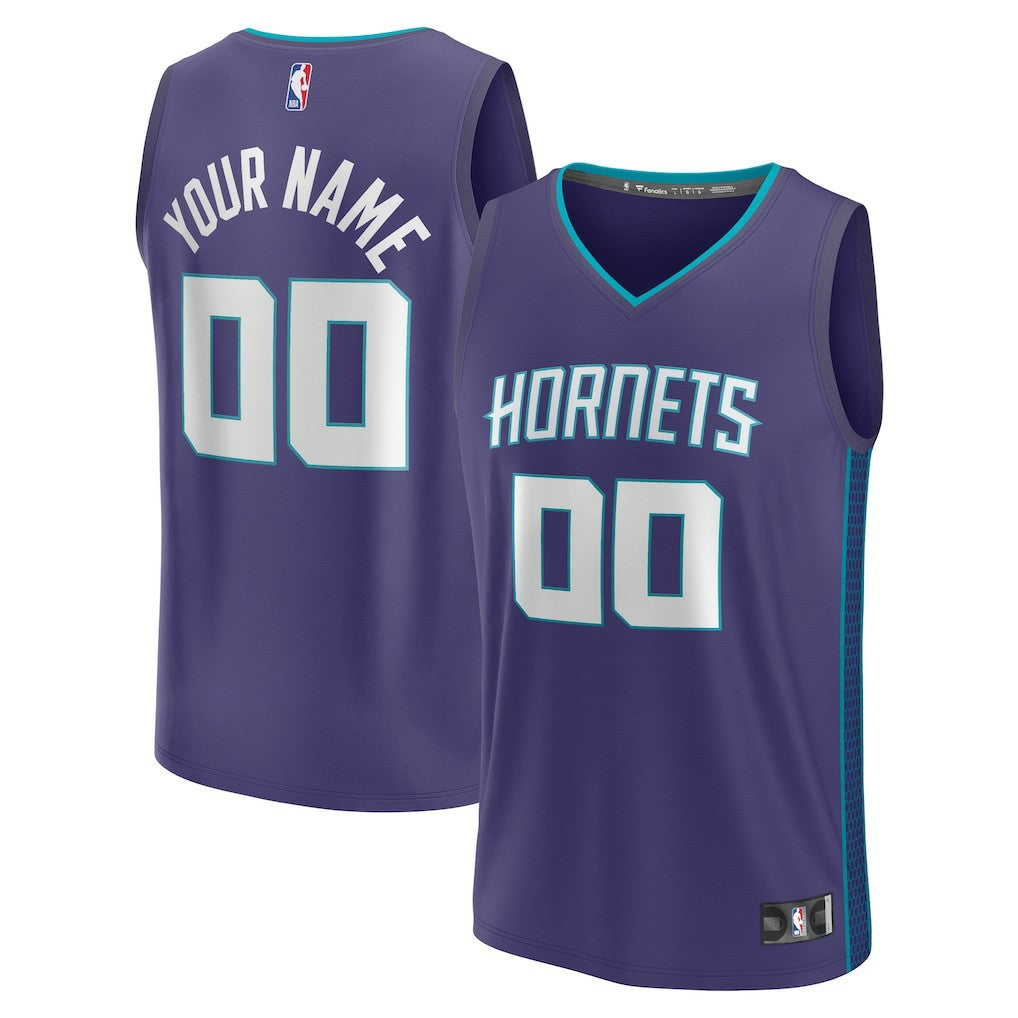 NBA Charlotte Hornets Fast Break Custom Jersey