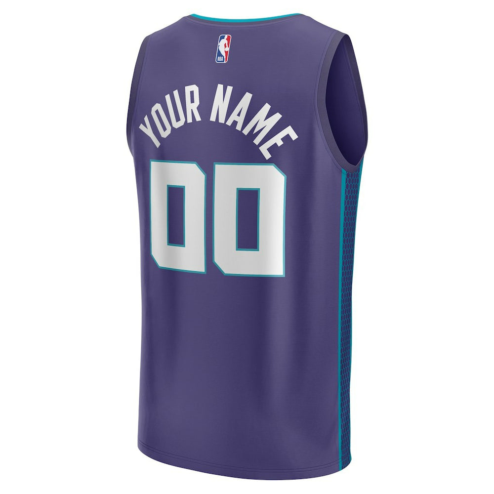 NBA Charlotte Hornets Fast Break Custom Jersey