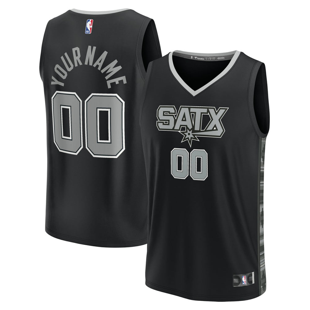 NBA San Antonio Spurs Fast Break Custom Replica Jersey