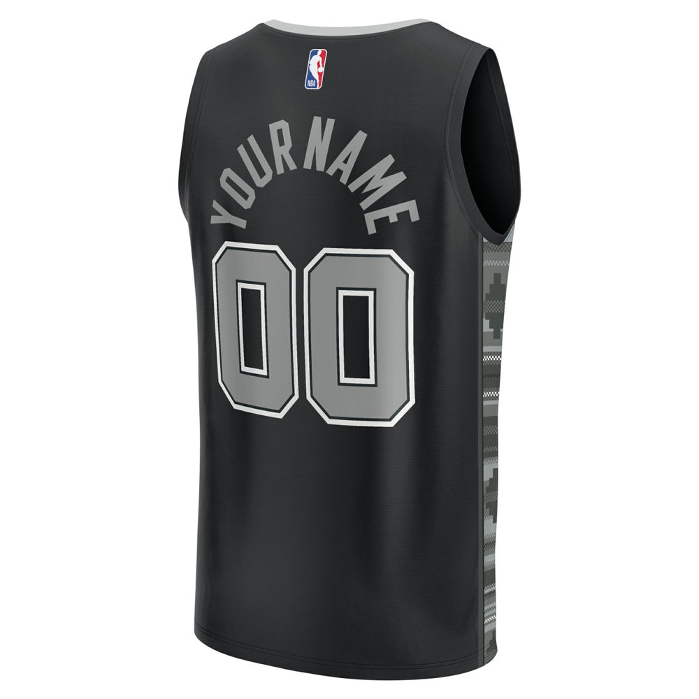 NBA San Antonio Spurs Fast Break Custom Replica Jersey
