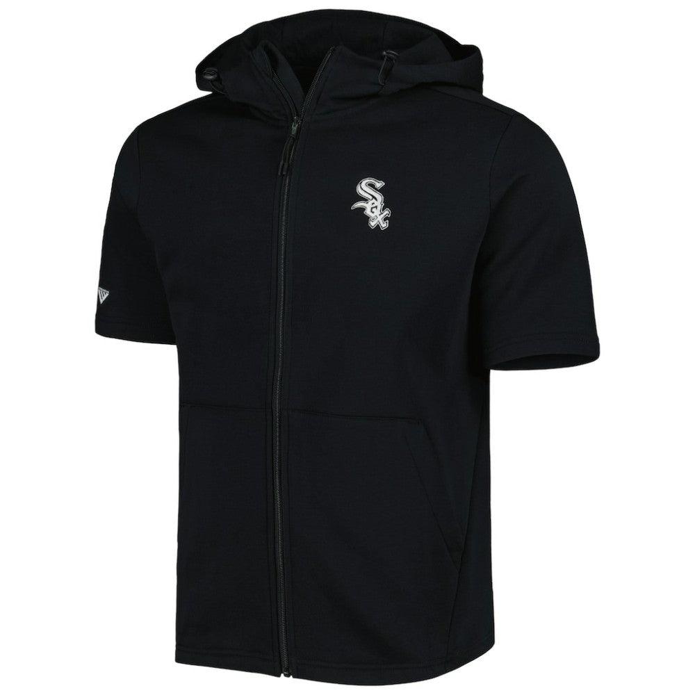 MLB Chicago White Sox Levelwear Recruit Full-Zip Short Sleeve Hoodie