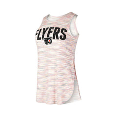NHL  Philadelphia Flyers Concepts Sport Women's Sunray Multicolor Tri-Blend Tank Top