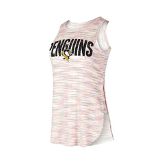 NHL This item will ship within 2 business days. Pittsburgh Penguins Concepts Sport Women's Sunray Multicolor Tri-Blend Tank Top