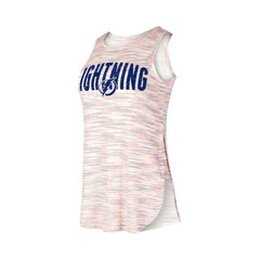 NHL  Tampa Bay Lightning Concepts Sport Women's Sunray Multicolor Tri-Blend Tank Top