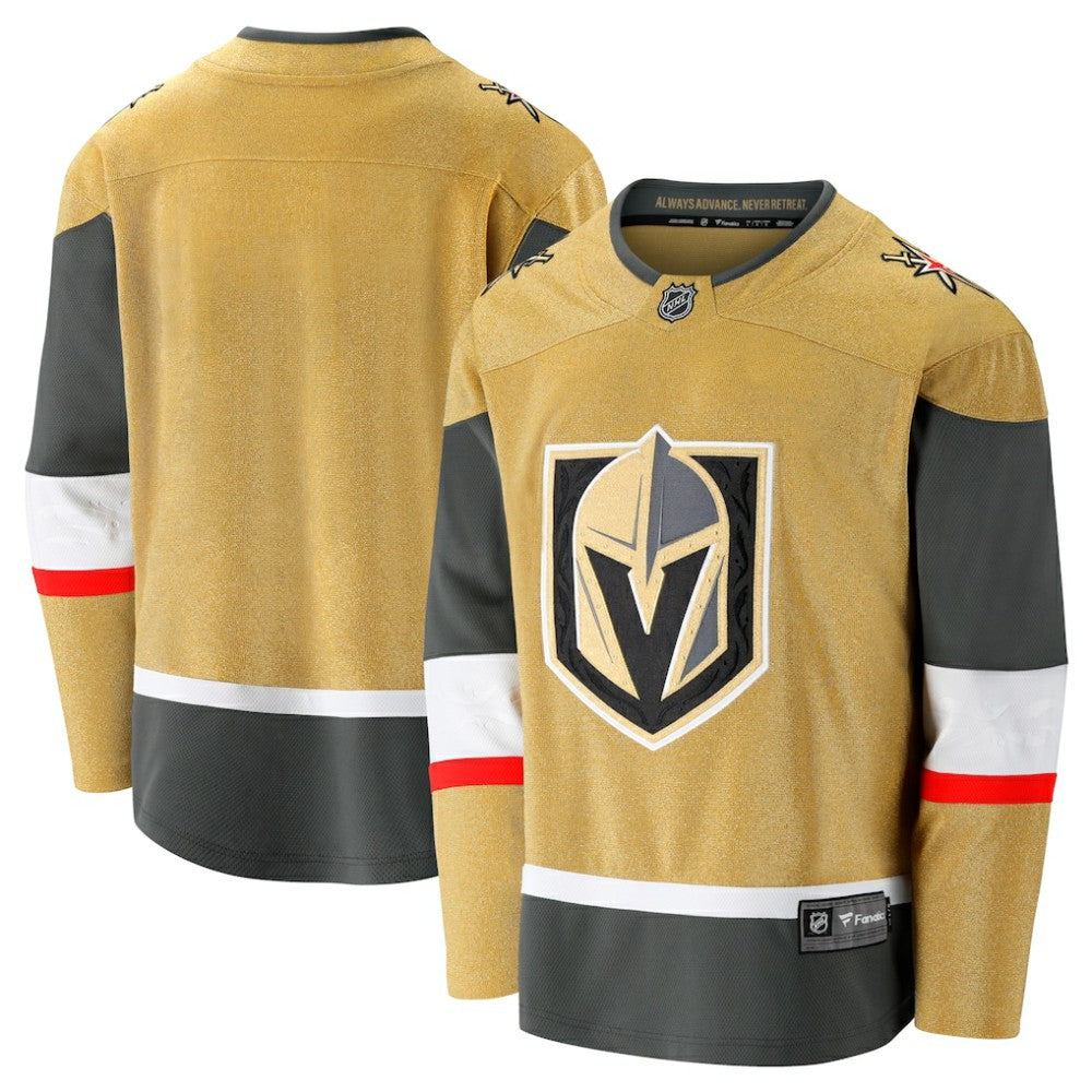 NHL Gold Vegas Golden Knights Fanatics Home Breakaway Jersey