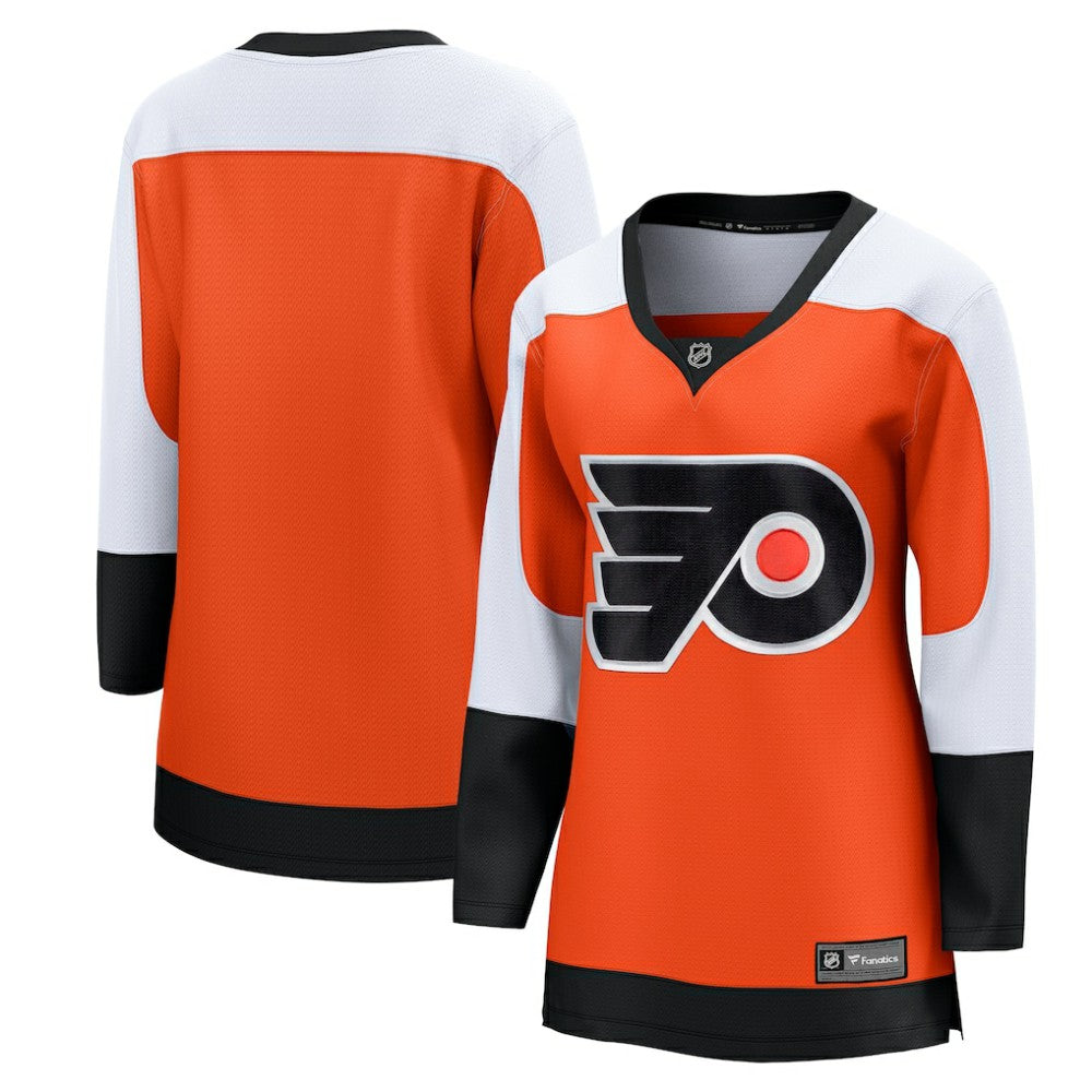 NHL Burnt Orange Philadelphia Flyers Fanatics Women's Home Breakaway Jersey