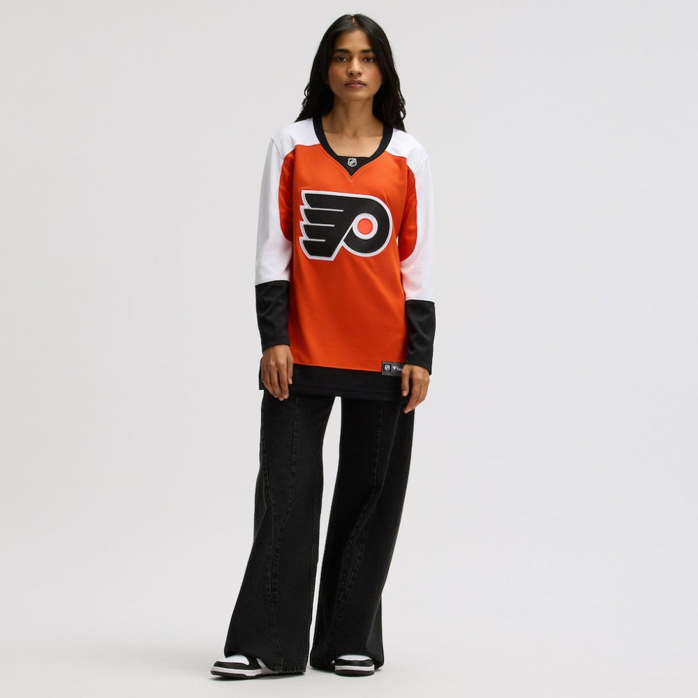 NHL Burnt Orange Philadelphia Flyers Fanatics Women's Home Breakaway Jersey