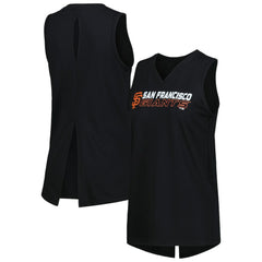 MLB San Francisco Giants Levelwear Women's Paisley Chase V-Neck Tank Top