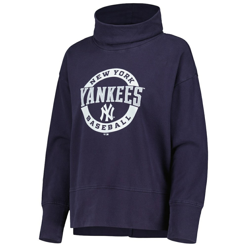 MLB New York Yankees Levelwear Women's Sunset Farm Team Pullover Sweatshirt