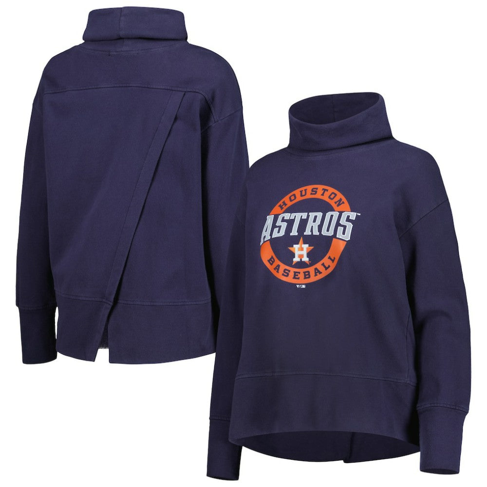 MLB Houston Astros Levelwear Women's Sunset Farm Team Pullover Sweatshirt