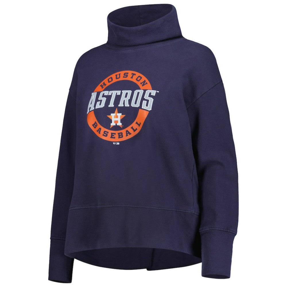 MLB Houston Astros Levelwear Women's Sunset Farm Team Pullover Sweatshirt