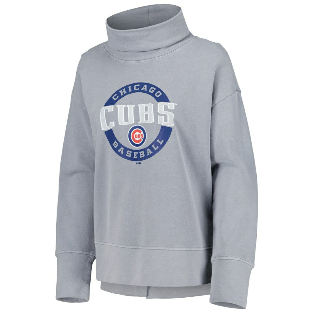 MLB Chicago Cubs Levelwear Women's Sunset Farm Team Pullover Sweatshirt