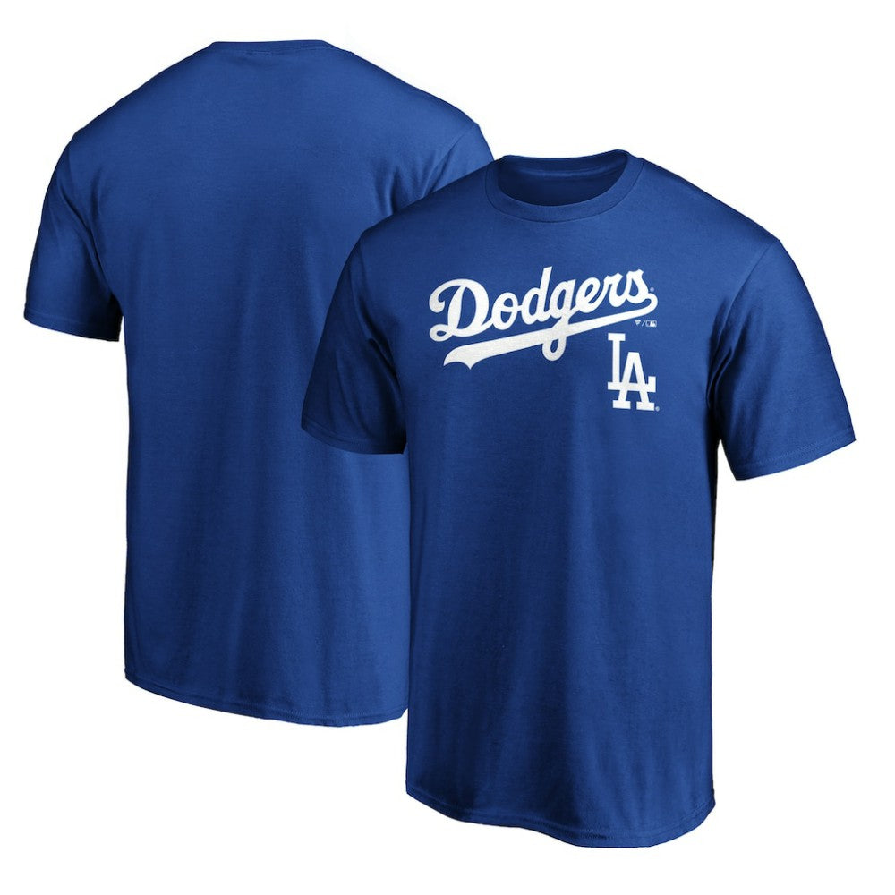 MLB Los Angeles Dodgers Team Lock Up Wordmark T-Shirt