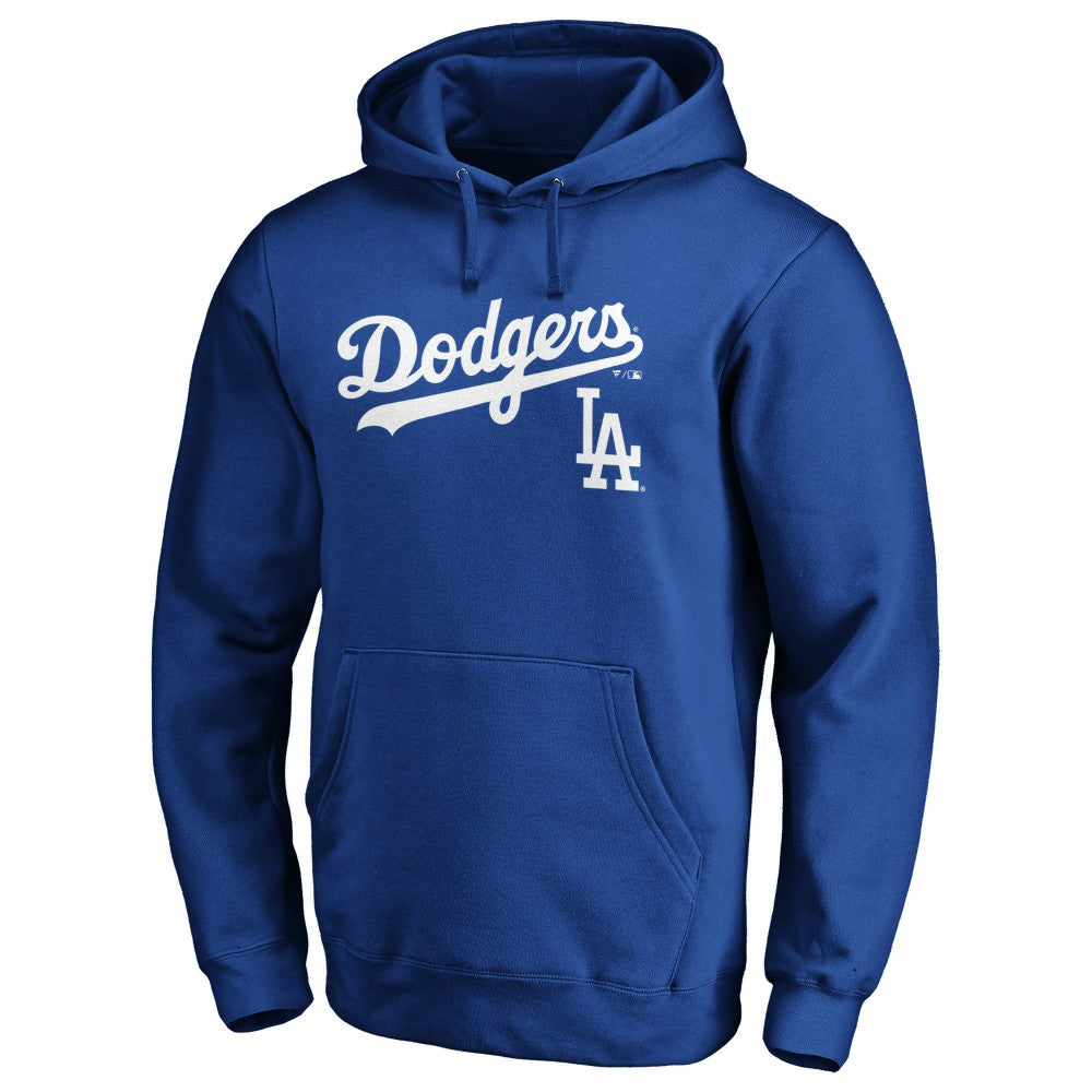 MLB Los Angeles Dodgers Team Lock Up Logo Pullover Hoodie
