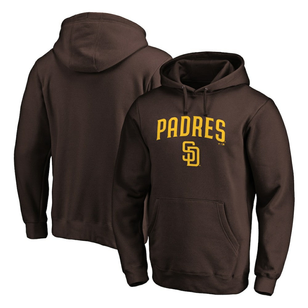 MLB San Diego Padres Team Lock Up Logo Pullover Hoodie