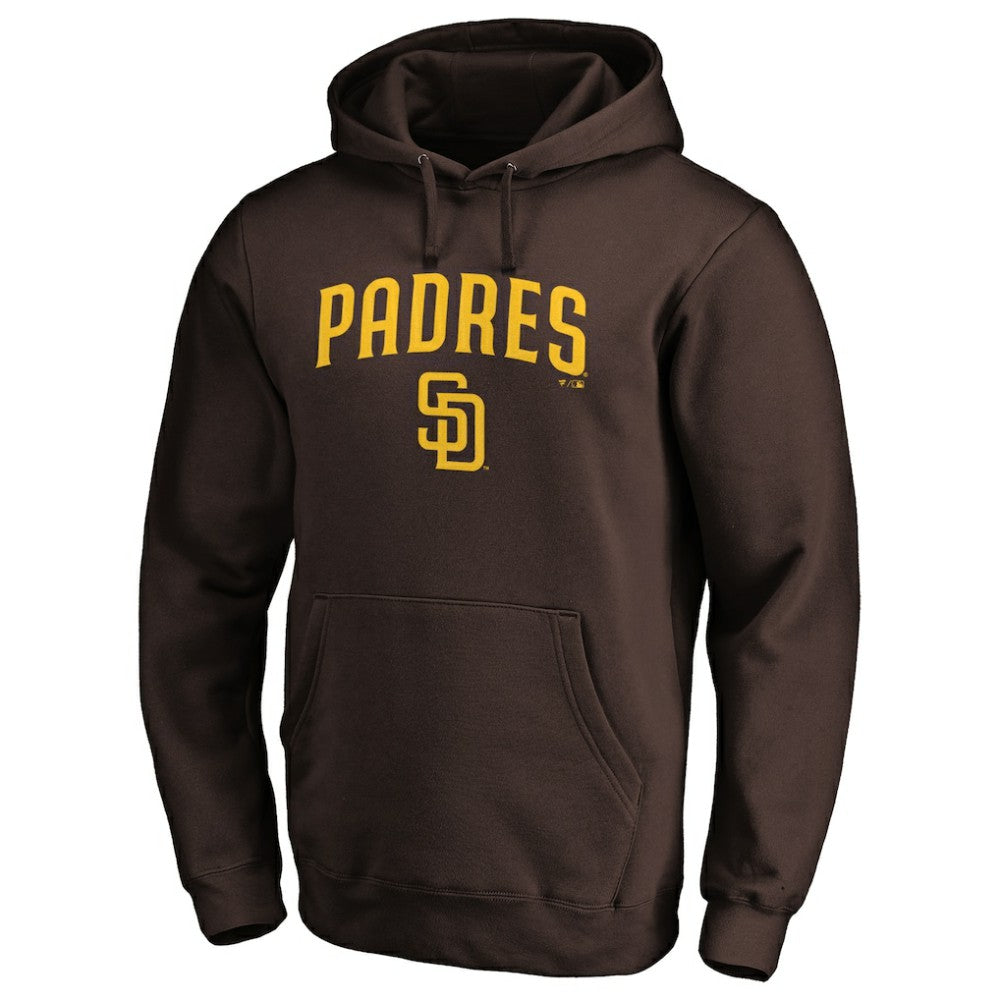 MLB San Diego Padres Team Lock Up Logo Pullover Hoodie