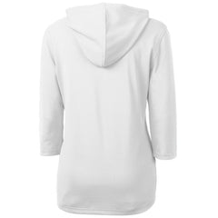 MLB Minnesota Twins Cutter & Buck Women's DryTec Virtue Eco Pique Recycled Half-Zip Pullover Hoodie Top