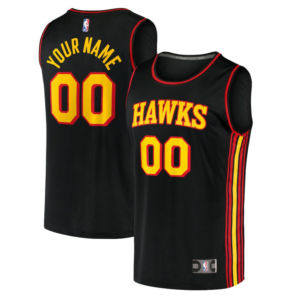 NBA Atlanta Hawks Youth Fast Break Replica Custom Jersey