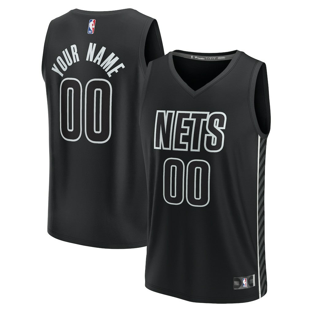 NBA Brooklyn Nets Youth Fast Break Replica Custom Jersey