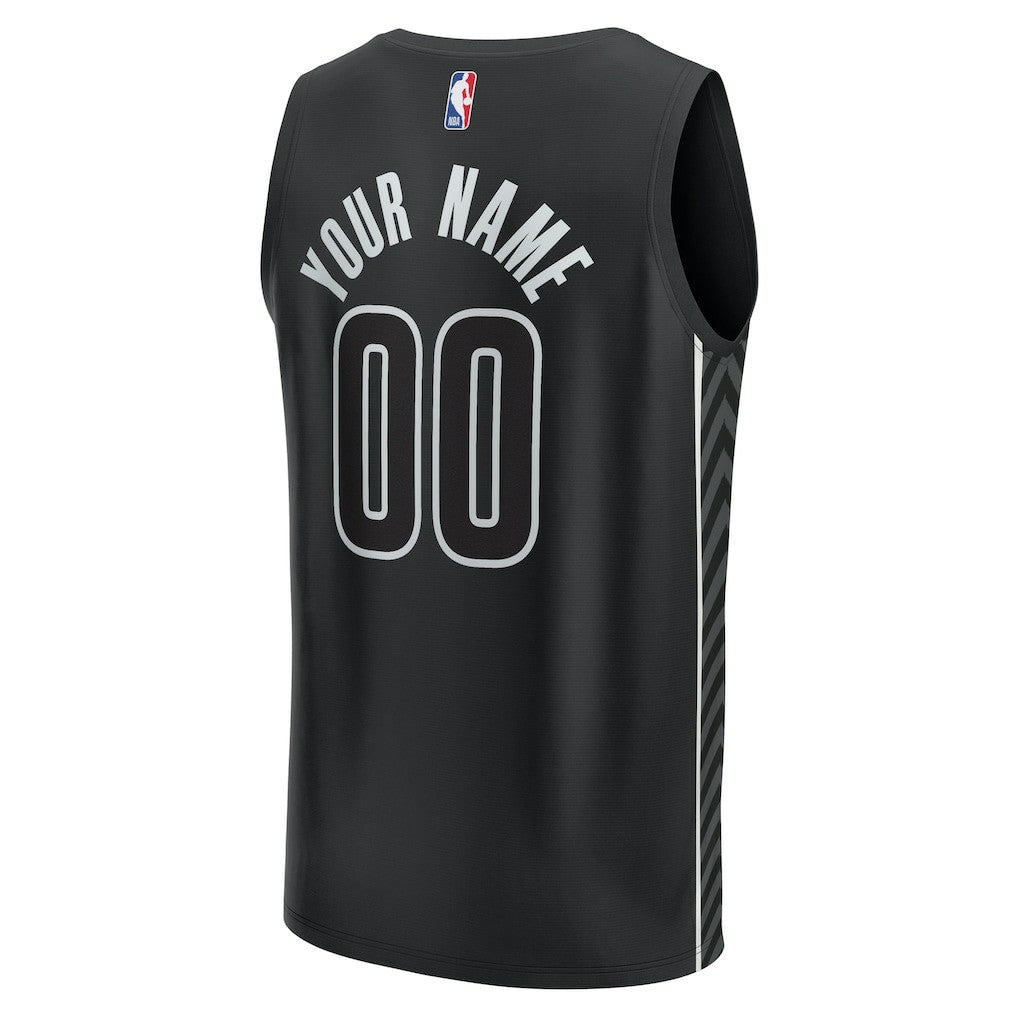 NBA Brooklyn Nets Youth Fast Break Replica Custom Jersey