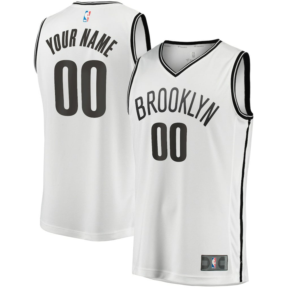 NBA Brooklyn Nets Fast Break Custom Replica Jersey