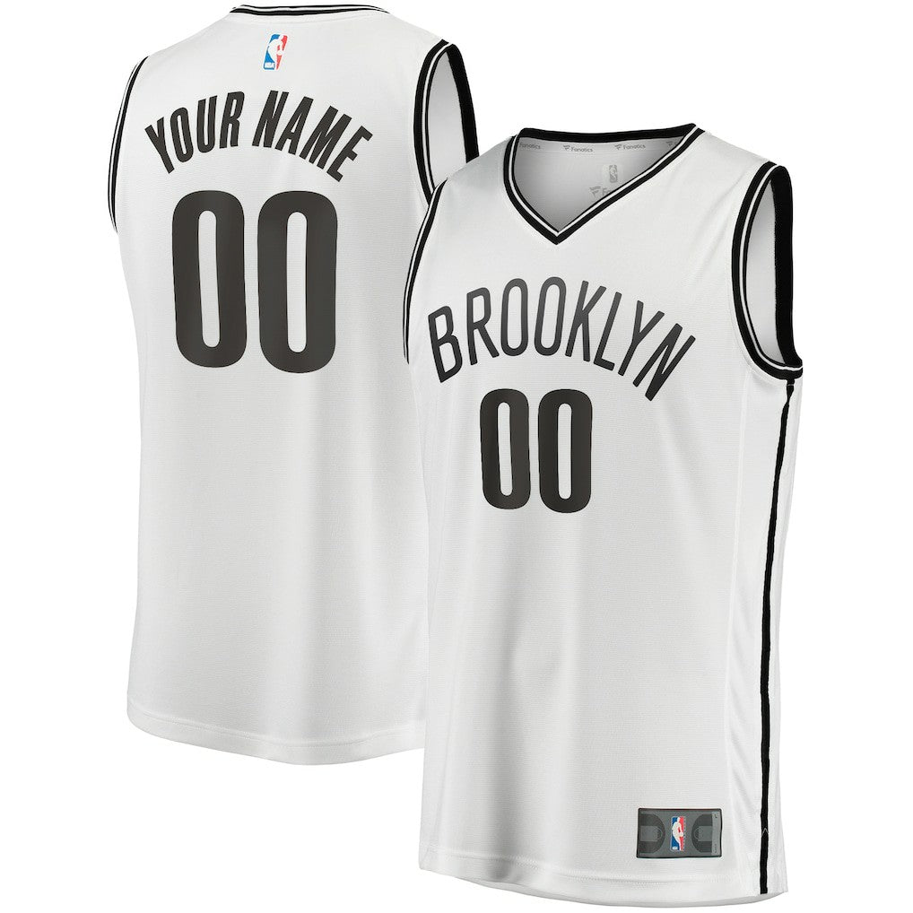 NBA Brooklyn Nets Fast Break Custom Replica Jersey