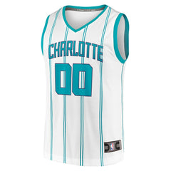 NBA Charlotte Hornets Fast Break Custom Replica Jersey