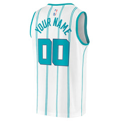 NBA Charlotte Hornets Fast Break Custom Replica Jersey