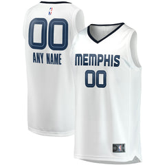 NBA Memphis Grizzlies Fast Break Custom Replica Jersey