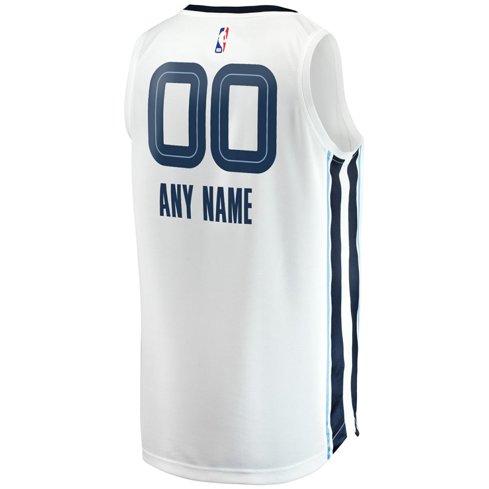 NBA Memphis Grizzlies Fast Break Custom Replica Jersey