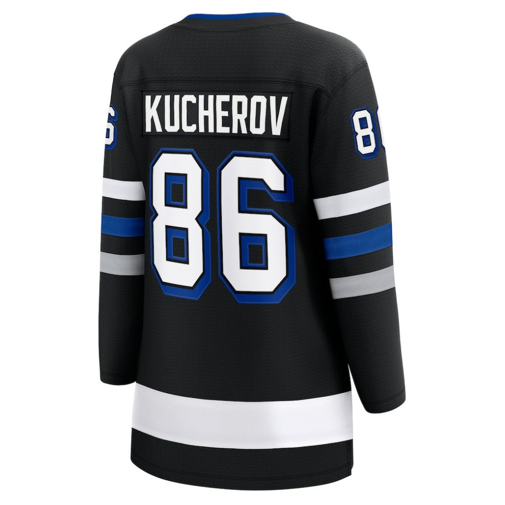 NHL Black Nikita Kucherov Tampa Bay Lightning Fanatics Women's Breakaway Jersey