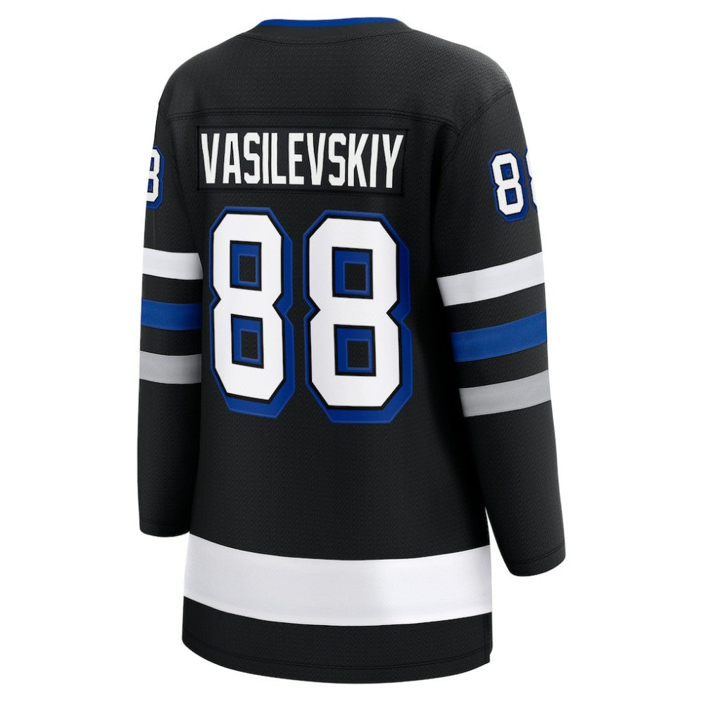 NHL Black Andrei Vasilevskiy Tampa Bay Lightning Fanatics Women's Breakaway Jersey