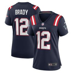 Tom Brady  Women's Retired Game Jersey - New England Patriots
