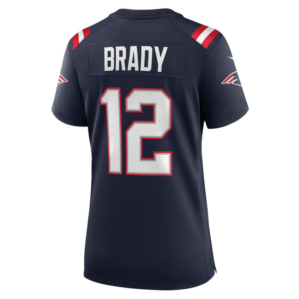 Tom Brady  Women's Retired Game Jersey - New England Patriots