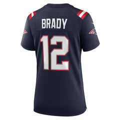 Tom Brady  Women's Retired Game Jersey - New England Patriots