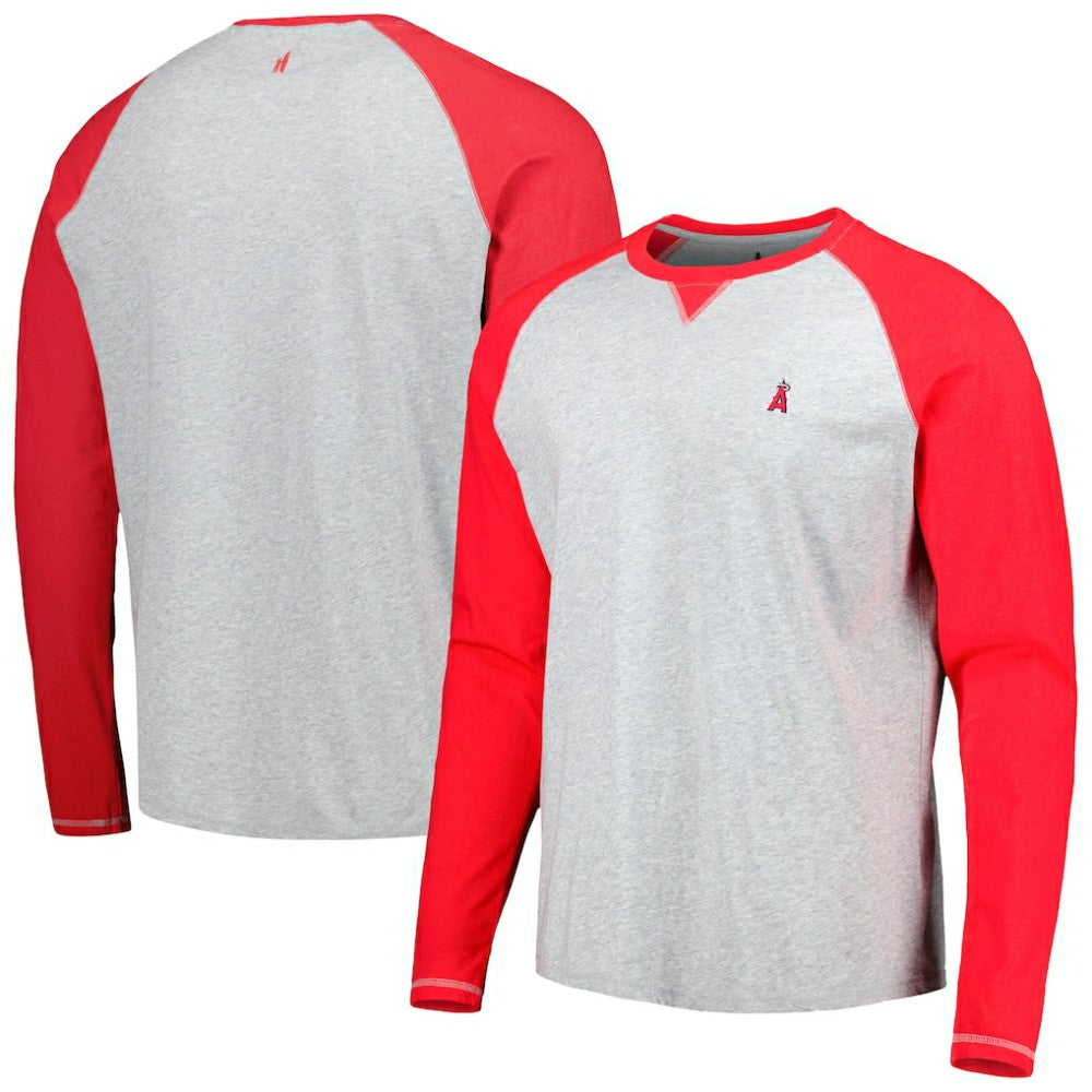 MLB Los Angeles Angels johnnie-O Alsen Raglan Long Sleeve T-Shirt