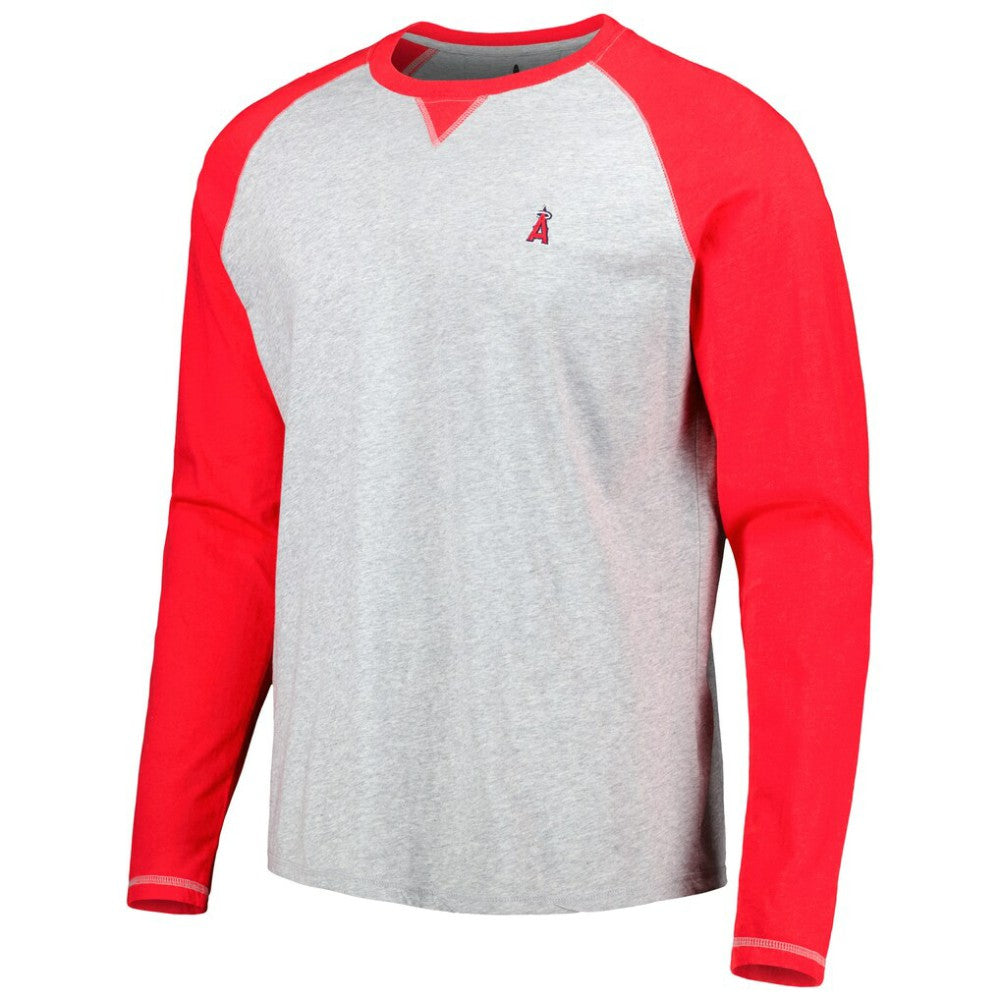 MLB Los Angeles Angels johnnie-O Alsen Raglan Long Sleeve T-Shirt