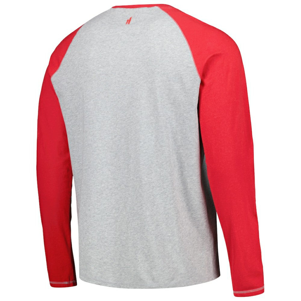 MLB Los Angeles Angels johnnie-O Alsen Raglan Long Sleeve T-Shirt