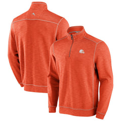 Tobago Bay Tri-Blend Half-Zip Sweatshirt - Cleveland Browns