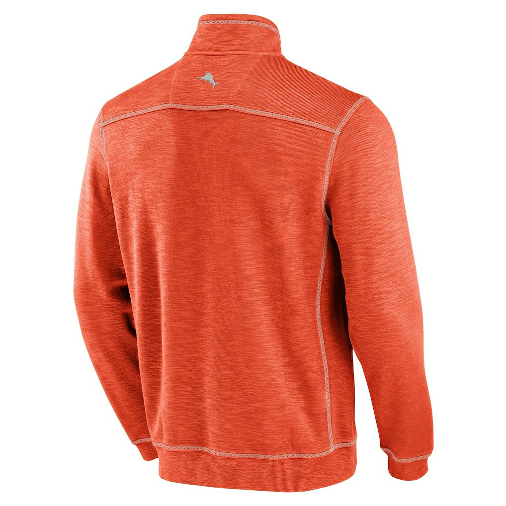 Tobago Bay Tri-Blend Half-Zip Sweatshirt - Cleveland Browns