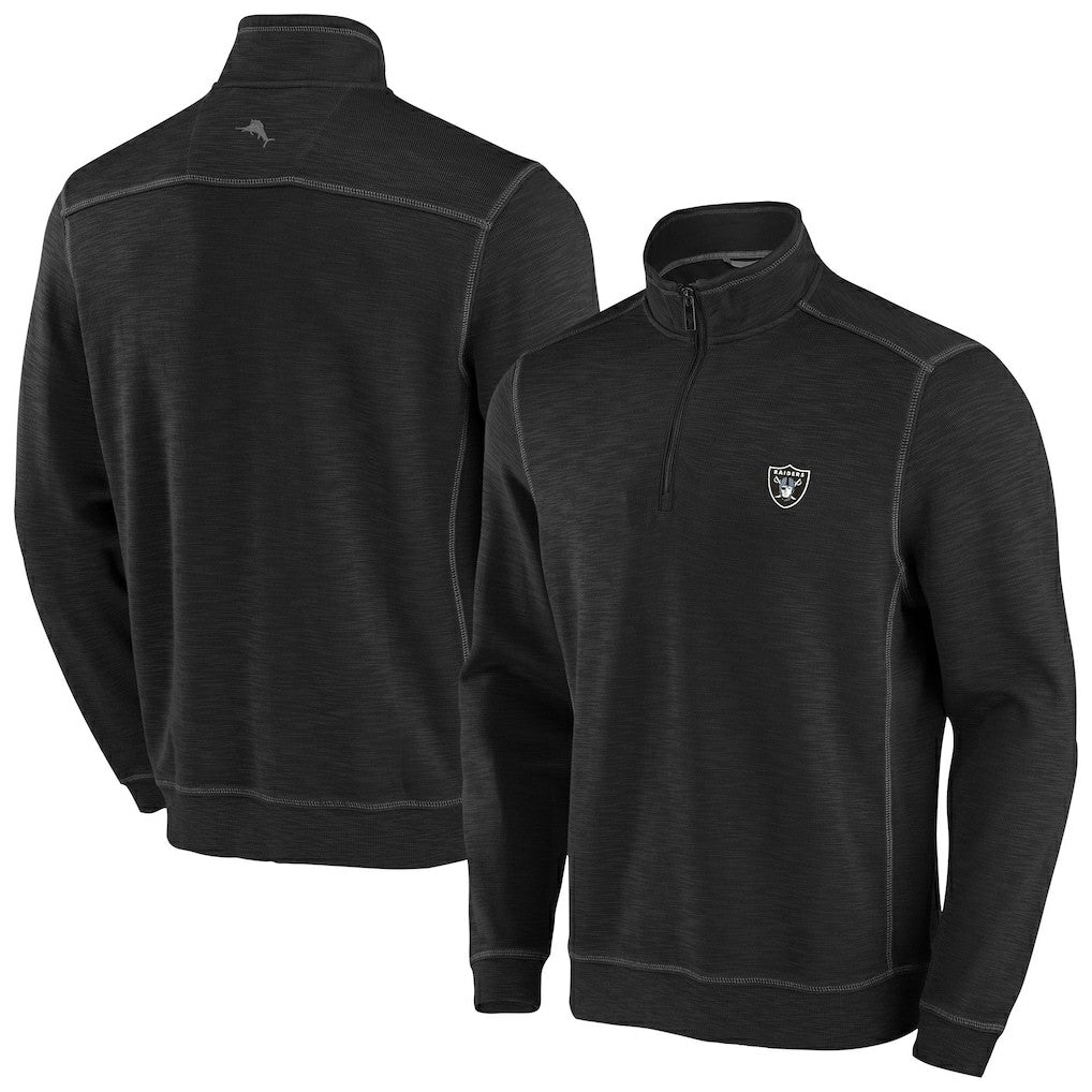 Big & Tall Tobago Bay Half-Zip Sweatshirt - Las Vegas Raiders
