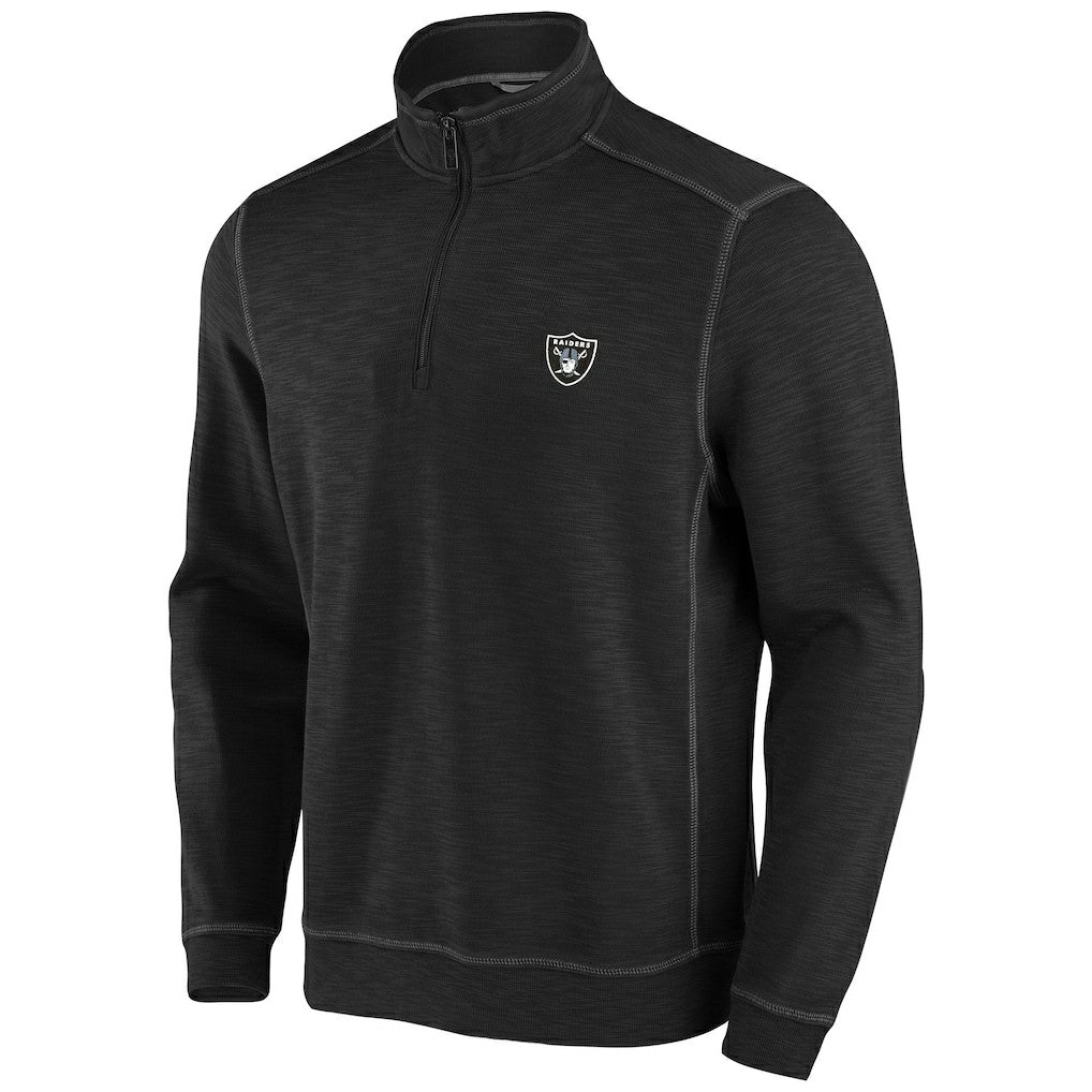 Big & Tall Tobago Bay Half-Zip Sweatshirt - Las Vegas Raiders