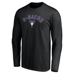 MLB Arizona Diamondbacks Personalized Cooperstown Collection Winning Streak Long Sleeve T-Shirt