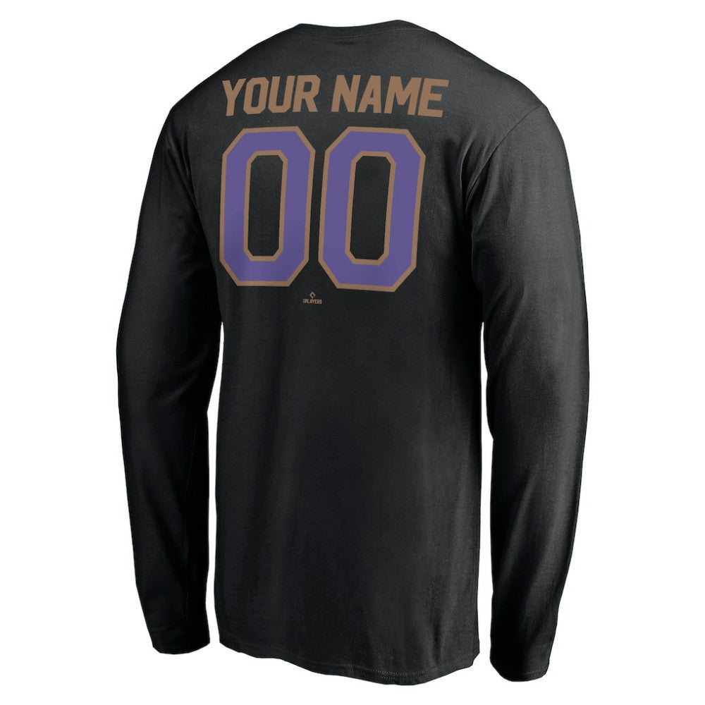 MLB Arizona Diamondbacks Personalized Cooperstown Collection Winning Streak Long Sleeve T-Shirt