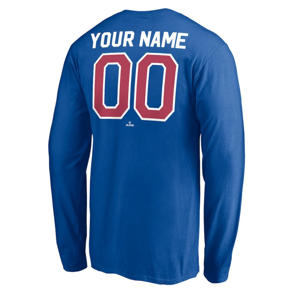 MLB Atlanta Braves Personalized Cooperstown Collection Winning Streak Long Sleeve T-Shirt