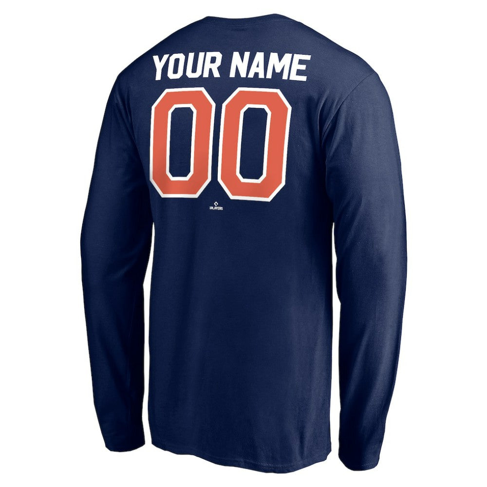 MLB Detroit Tigers Personalized Cooperstown Collection Winning Streak Long Sleeve T-Shirt
