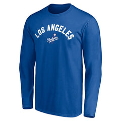 MLB Los Angeles Dodgers Personalized Cooperstown Collection Winning Streak Long Sleeve T-Shirt