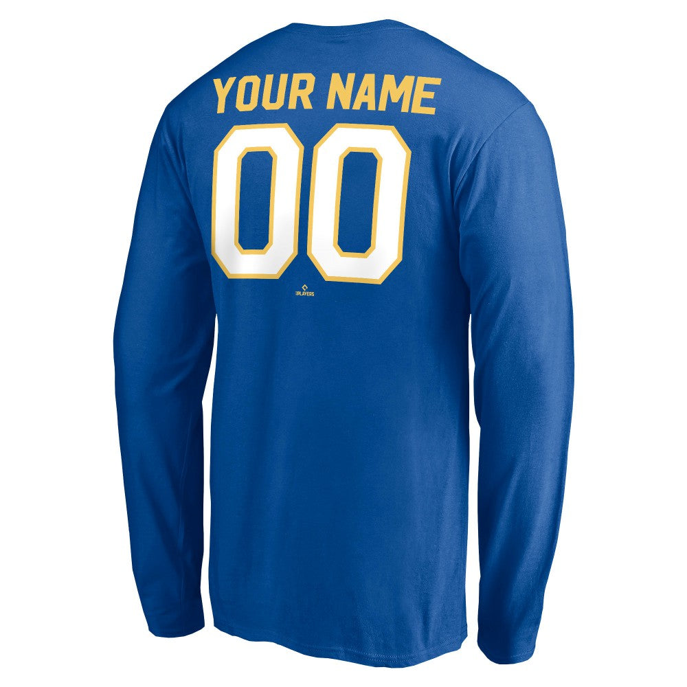 MLB Milwaukee Brewers Personalized Cooperstown Collection Winning Streak Long Sleeve T-Shirt