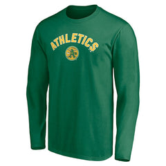 MLB Athletics Personalized Cooperstown Collection Winning Streak Long Sleeve T-Shirt