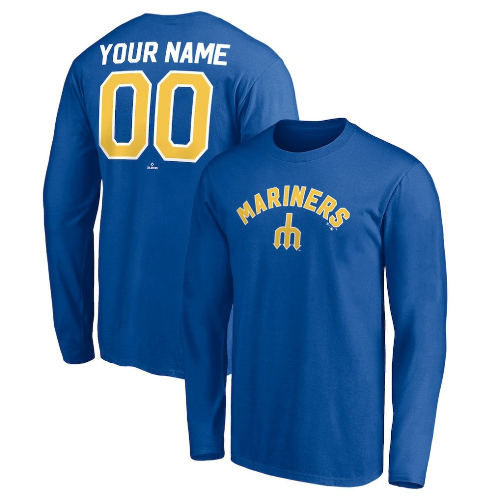 MLB Seattle Mariners Personalized Cooperstown Collection Winning Streak Long Sleeve T-Shirt